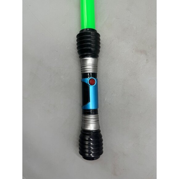 Green Lightsaber Toy With Sound & Light Effects retractable 32" READ - Picture 2 of 5